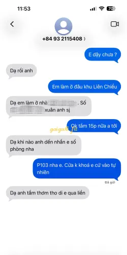 Ảnh đánh giá gái gọi