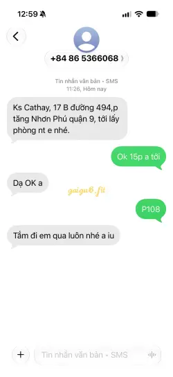 Ảnh đánh giá gái gọi