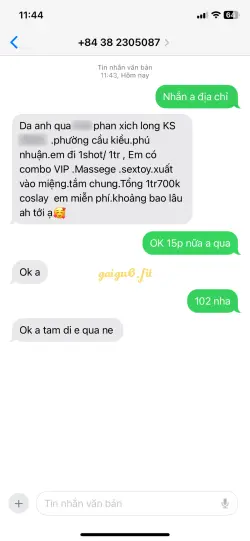 Ảnh đánh giá gái gọi