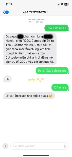 Ảnh đánh giá gái gọi