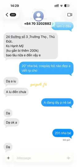 Ảnh đánh giá gái gọi