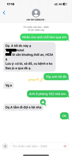 Ảnh đánh giá gái gọi
