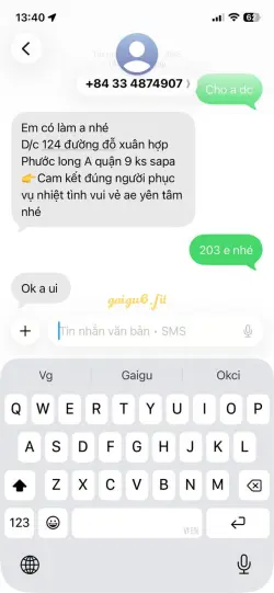 Ảnh đánh giá gái gọi