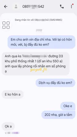 Ảnh đánh giá gái gọi