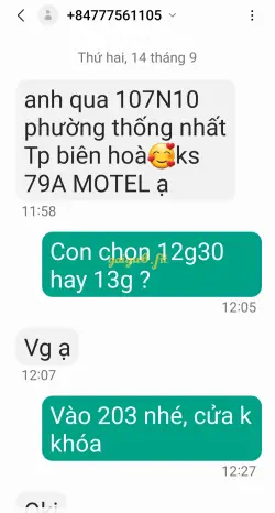 Ảnh đánh giá gái gọi