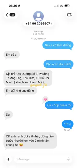 Ảnh đánh giá gái gọi