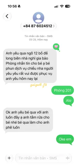 Ảnh đánh giá gái gọi