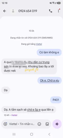 Ảnh đánh giá gái gọi