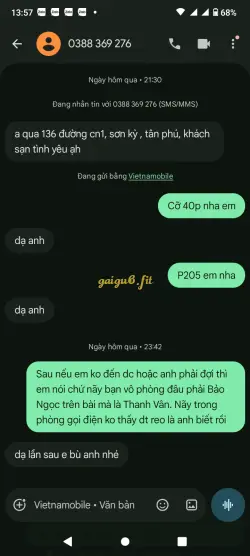 Ảnh đánh giá gái gọi