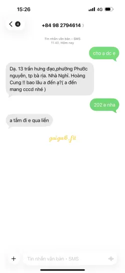 Ảnh đánh giá gái gọi
