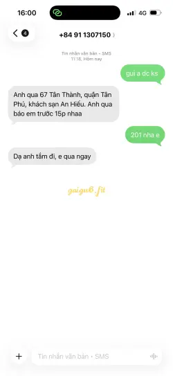 Ảnh đánh giá gái gọi