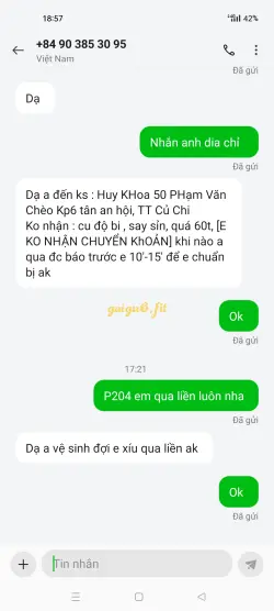 Ảnh đánh giá gái gọi
