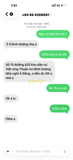 Ảnh đánh giá gái gọi