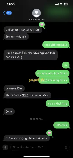 Ảnh đánh giá gái gọi