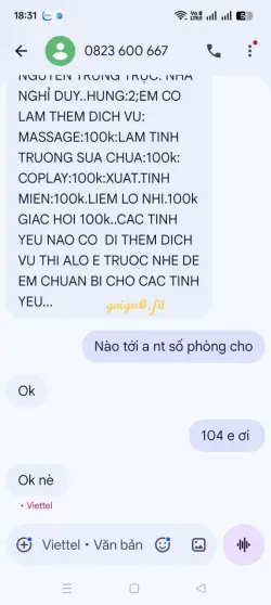 Ảnh đánh giá gái gọi