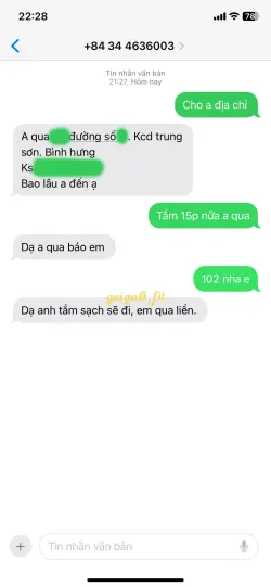 Ảnh đánh giá gái gọi