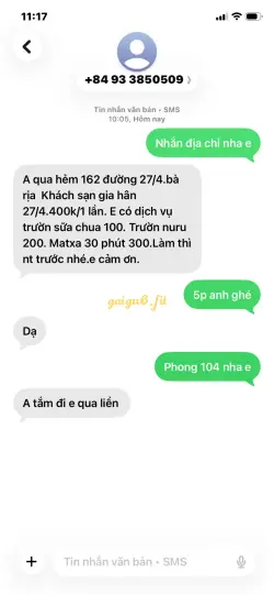 Ảnh đánh giá gái gọi