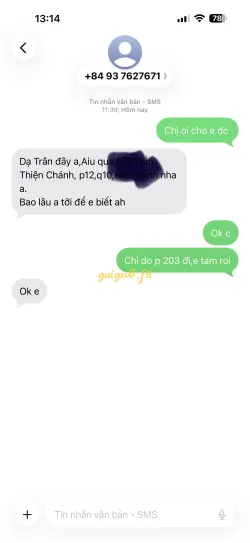 Ảnh đánh giá gái gọi