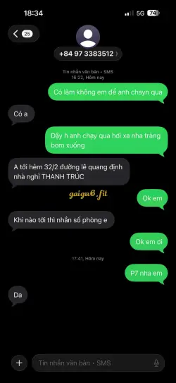Ảnh đánh giá gái gọi