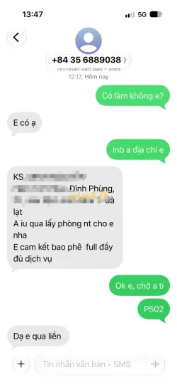 Ảnh đánh giá gái gọi