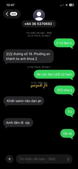 Ảnh đánh giá gái gọi