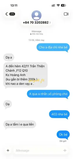 Ảnh đánh giá gái gọi