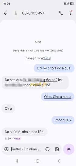 Ảnh đánh giá gái gọi