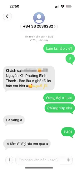 Ảnh đánh giá gái gọi