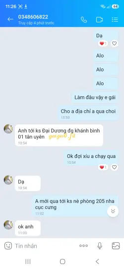 Ảnh đánh giá gái gọi