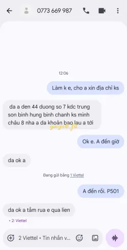 Ảnh đánh giá gái gọi
