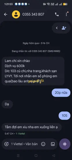 Ảnh đánh giá gái gọi