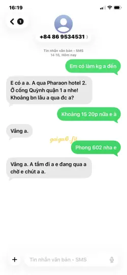 Ảnh đánh giá gái gọi