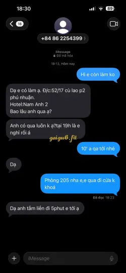 Ảnh đánh giá gái gọi