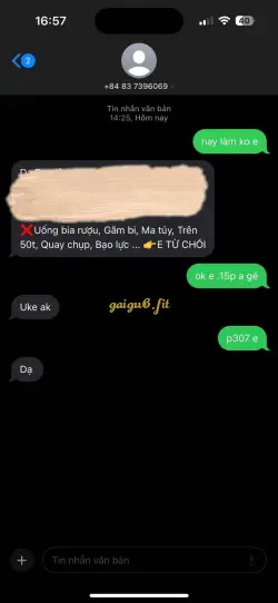Ảnh đánh giá gái gọi