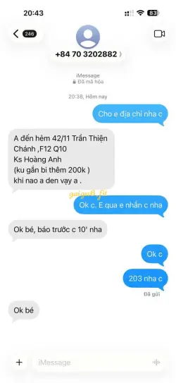Ảnh đánh giá gái gọi