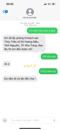 Ảnh đánh giá gái gọi