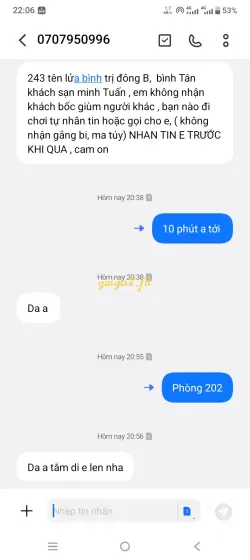 Ảnh đánh giá gái gọi