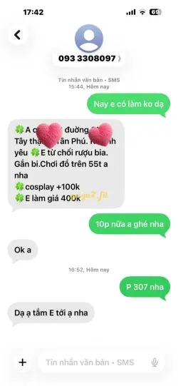 Ảnh đánh giá gái gọi