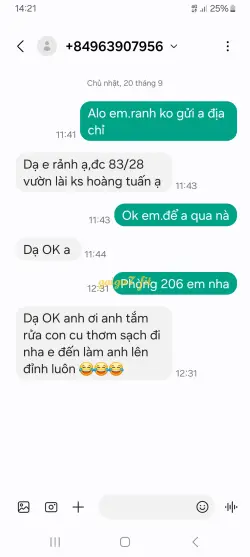 Ảnh đánh giá gái gọi