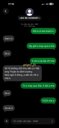Ảnh đánh giá gái gọi