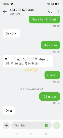Ảnh đánh giá gái gọi