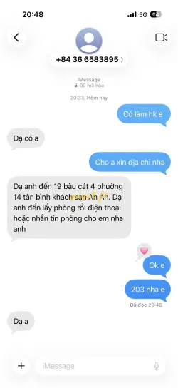 Ảnh đánh giá gái gọi