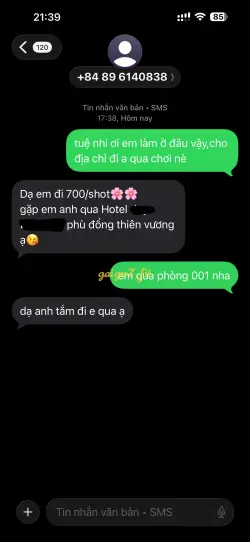 Ảnh đánh giá gái gọi