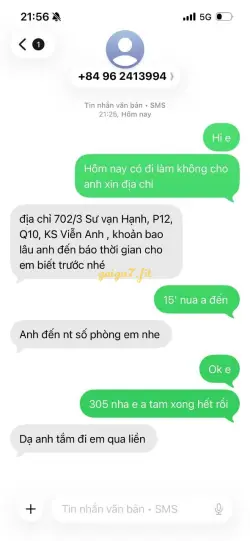 Ảnh đánh giá gái gọi