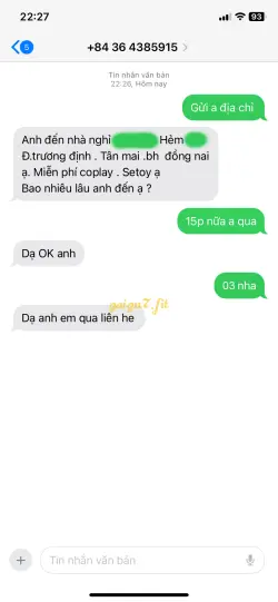 Ảnh đánh giá gái gọi