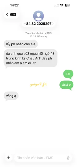 Ảnh đánh giá gái gọi