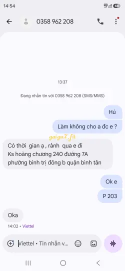 Ảnh đánh giá gái gọi