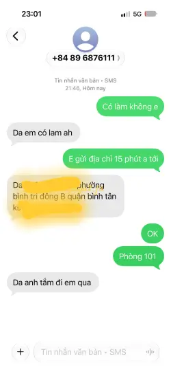 Ảnh đánh giá gái gọi