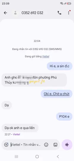 Ảnh đánh giá gái gọi