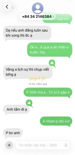 Ảnh đánh giá gái gọi